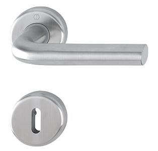- UDGÅR pr. 1/1-27 - HOPPE E1555Z/17FI/17FIS Essen - F69 rustfrit stål, TS37-42mm - DB 1745317