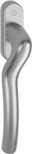 HOPPE 0710LVK/U71Z mini Tokyo vinduesgreb, F9 ståleloxeret alu., VE, 7/45, 5,5mm styretappe