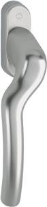 HOPPE 0710VK/U76 Tokyo paskvilgreb, F9 ståleloxeret alu., VE, 7/57mm, 5,5mm styretappe 