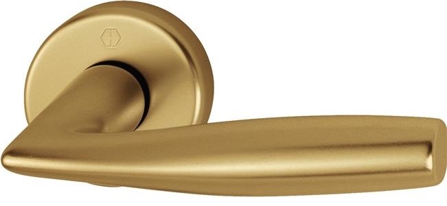 HOPPE 1515/42FI Vitoria dørgreb "One-fit", F4 bronzeeloxeret alu., med Kvik-stift, 58-86mm, DIN/SIS underdele - DB 2267478