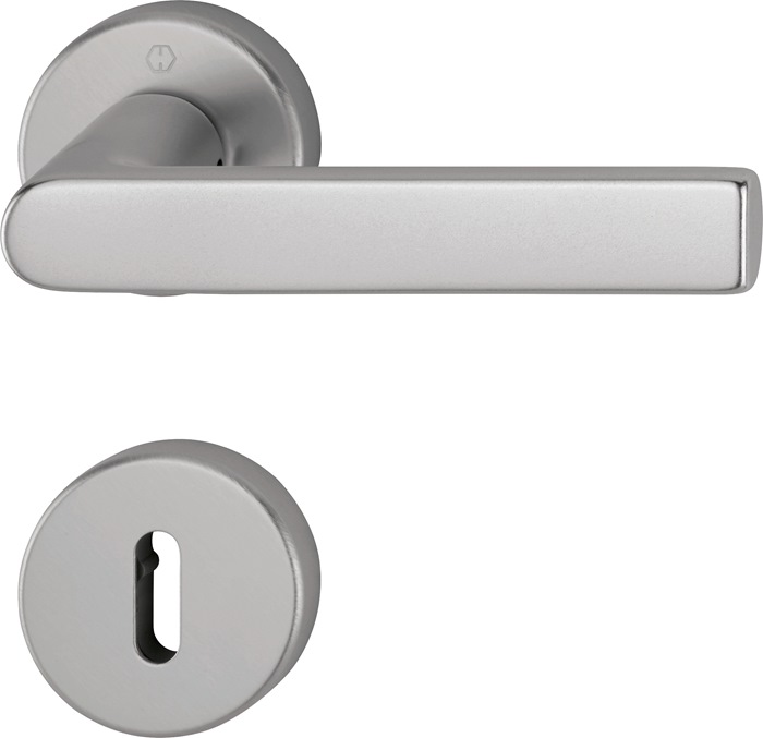 HOPPE 1642/42FI/42FIS Los Angeles greb for indvendige døre, F9 ståleloxeret, Kvik-stift, 37-42mm - DB 2559618