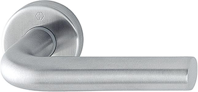 HOPPE E150Z/42FI Bonn dørgreb "One-fit", F69 rustfrit stål, med Kvik-stift, 56-86mm, DIN/SIS underdele - DB 1474907