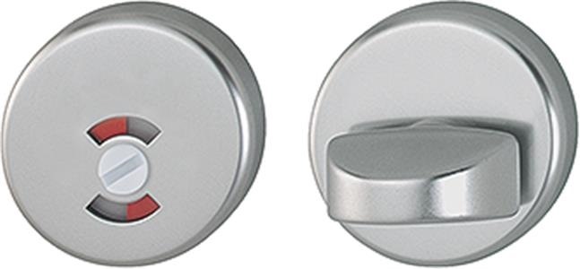 HOPPE Toiletbesætning m. rød/hvid indikator for modullås 5,5mm forsat F9 ståleloxeret - DB 5056066