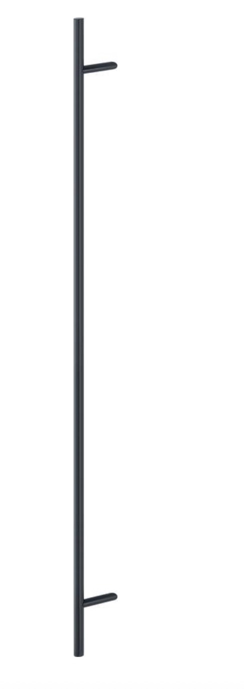 HOPPE bøjlegreb design E5012 - Ø30mm - 2000/1800mm - med skrå ben F9714M