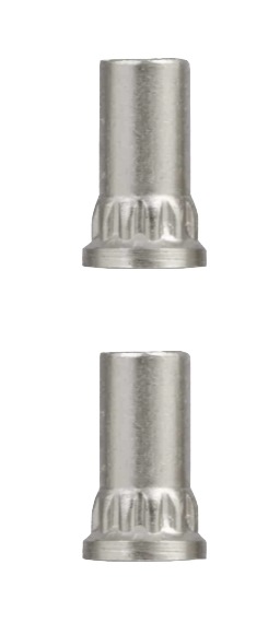 M4 bøsninger 2 stk. med ripper for fasthold - DIY-pakket - DB 1727855