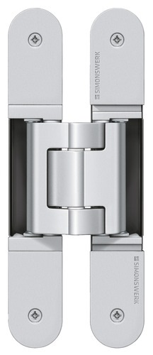 Simonswerk TECTUS TE 540 3D, op til 120 kg.(pr. par), SLL rustfrit stål look, enkeltvis