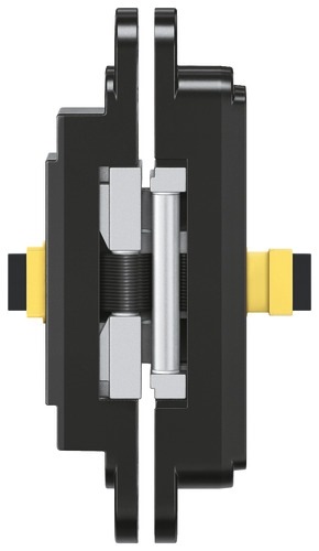 Simonswerk TECTUS TE 540 3D Energy, op til 120 kg.(pr. par), SLL rustfrit stål look, enkeltvis