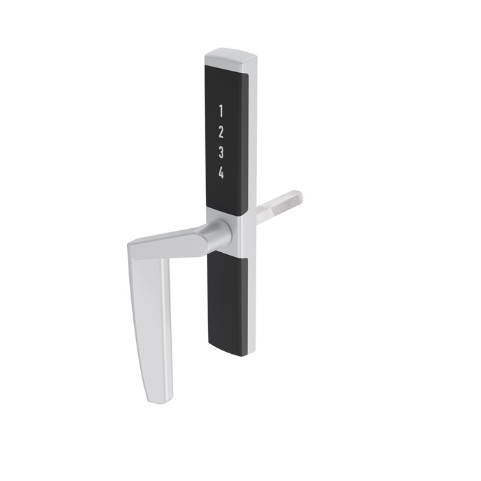 Vision Home digitalt paskvilgreb - matkrom - venstre - 8/60mm stift DIY - 