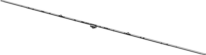 Winkhaus GRM2300/2 SL Paskvil med 2 ruller, sølv, dorn: 15,5 FFH 1800-2300 