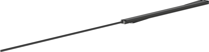 Winkhaus friktionsbremse FB-GV 440 1300/25, skinnebredde 20mm, totallængde aluhus 450mm - grebsbetjent bremse passende for DB 25 - varenr. 2943230